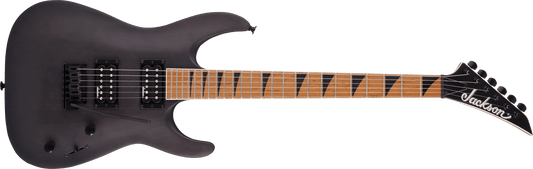 Jackson JS Series Dinky Arch Top JS24 DKAM, Caramelized Maple Fingerboard, Black Stain