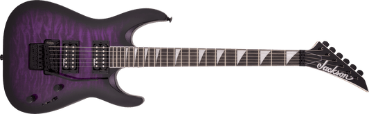 Jackson JS Series Dinky Arch Top JS32Q DKA, Amaranth Fingerboard, Transparent Purple Burst