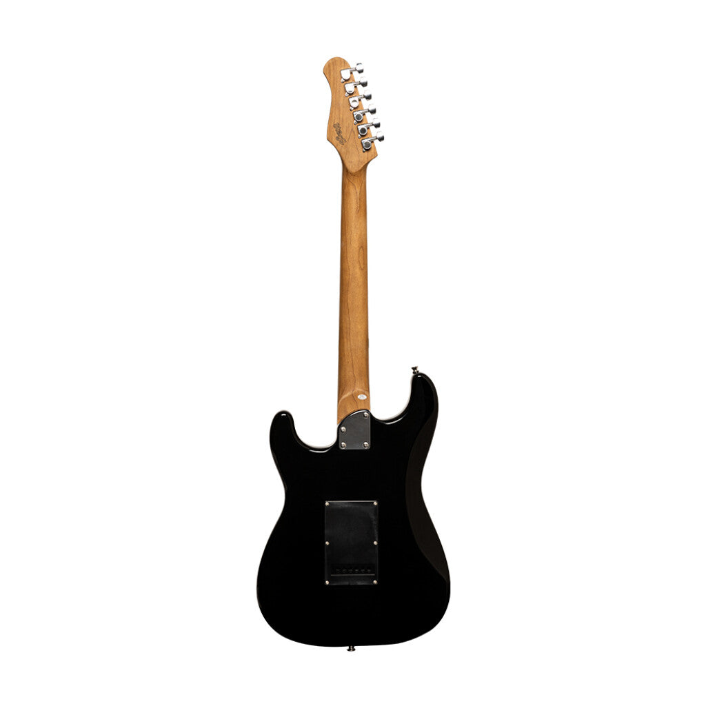 Stagg SES60 SNB - Vintage Series Electric Guitar w/ Solid Alder Body (Sunburst) | Stagg Guitar for Beginners, Students & Stage