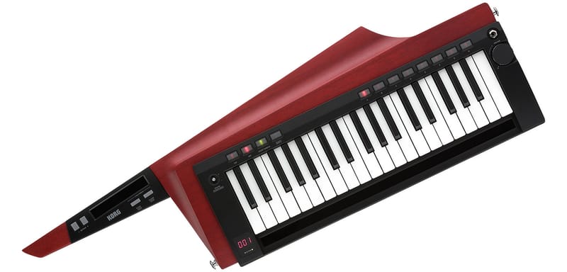 Korg RK-100S 2 Keytar Translucent Red