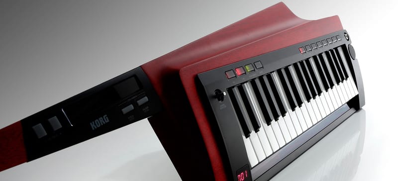 Korg RK-100S 2 Keytar Translucent Red
