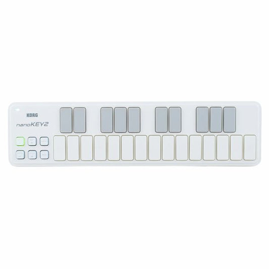 Korg nanoKEY2 USB MIDI Keyboard White
