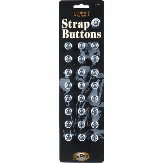 Dunlop 7100 Strap Buttons (Card of 24)