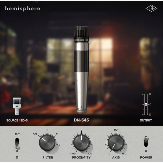 Universal Audio SD-3x3 Dynamic Microphone Bundle