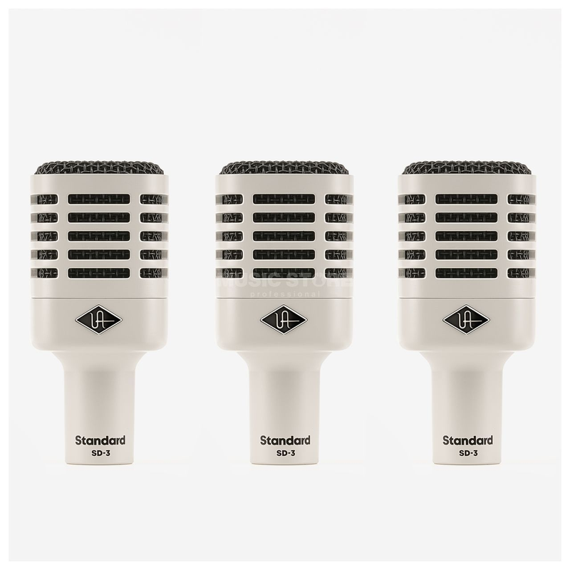 Universal Audio SD-3x3 Dynamic Microphone Bundle