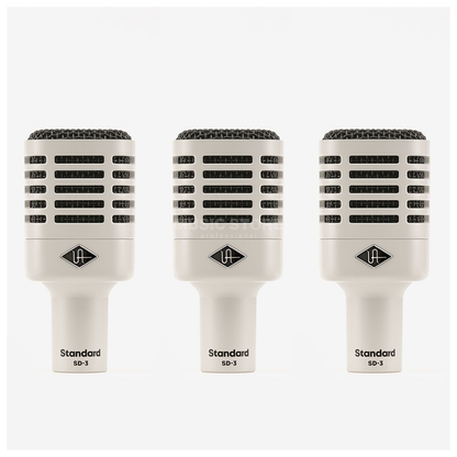 Universal Audio SD-3x3 Dynamic Microphone Bundle