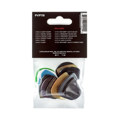 Dunlop PVP118 Shred Pick Variety Pack (12)