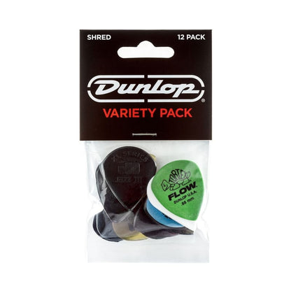 Dunlop PVP118 Shred Pick Variety Pack (12)