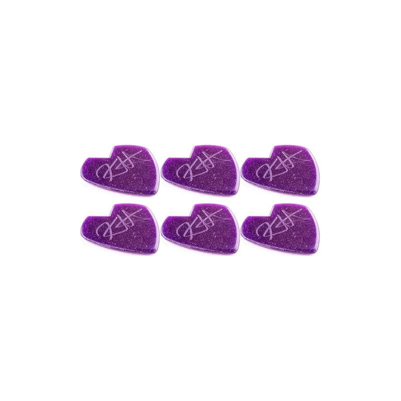 Dunlop Kirk Hammett Custom Jazz III Pick Purple Sparkle