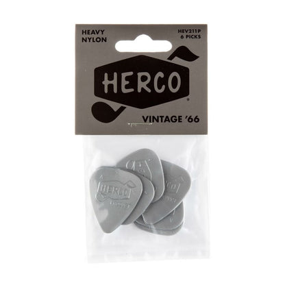Dunlop Herco Vintage '66 Nylon Picks Heavy