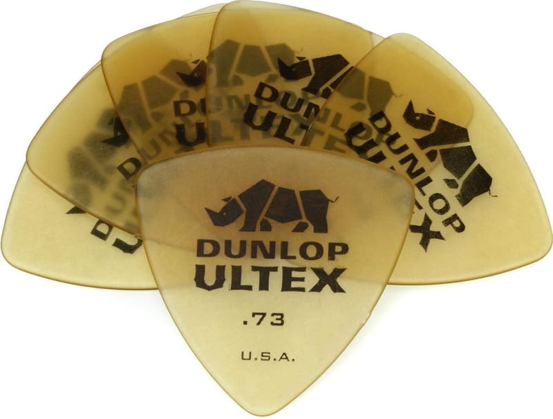 Dunlop Ultex Triangle Pick .73mm 6-Pack