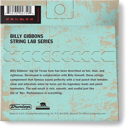 Dunlop RWN0738 Rev. Willy Electric Strings 7-38
