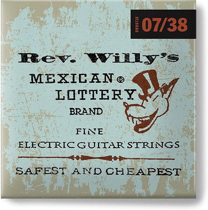 Dunlop RWN0738 Rev. Willy Electric Strings 7-38