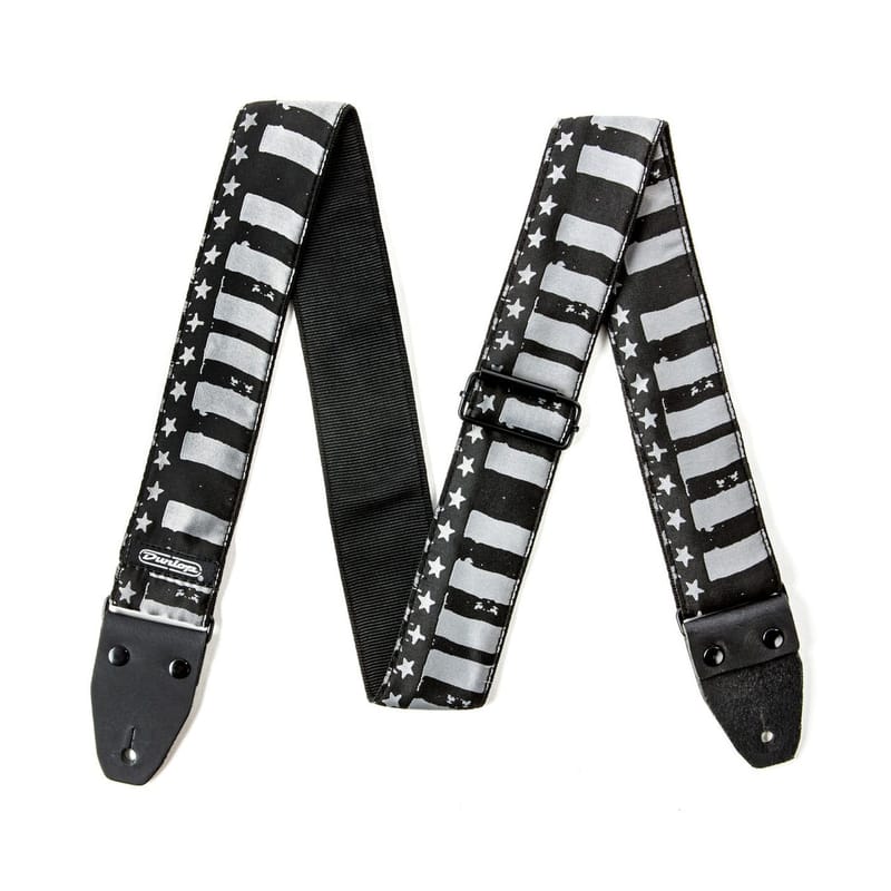 Dunlop Jacquard Stars and Stripes Guitar Strap D67-13