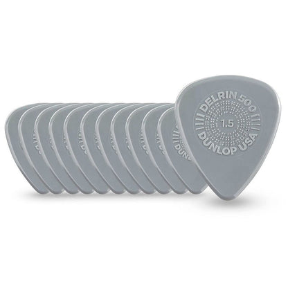 Dunlop Delrin 500 Prime Grip Picks 1.50mm 12-Pack