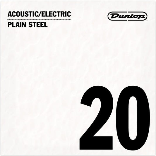 Dunlop DPS20 Plain Steel Single String .020