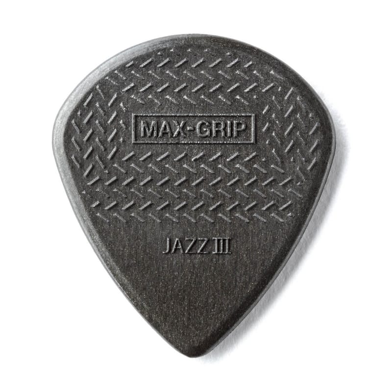Dunlop Max-Grip Jazz III Carbon Fiber Picks 6-Pack (471P3C)