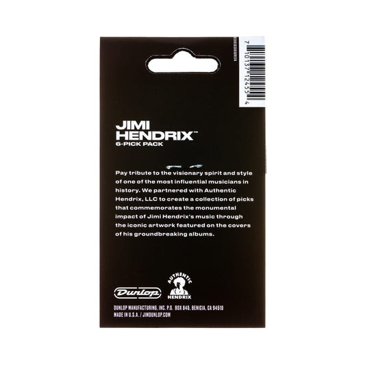 Dunlop Jimi Hendrix Electric Ladyland Picks 6-Pack