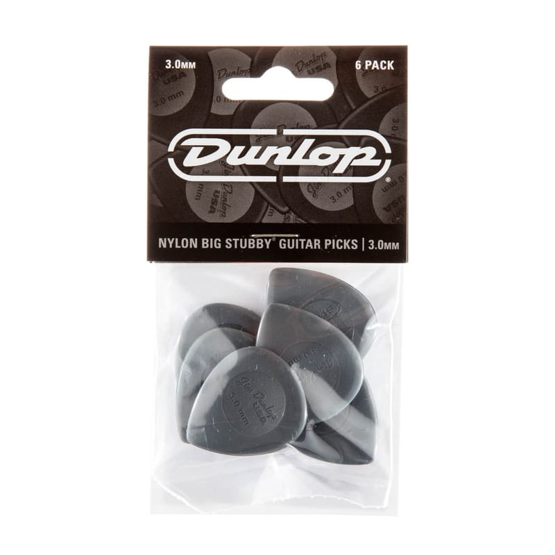 Dunlop Big Stubby Nylon Pick 3.0mm