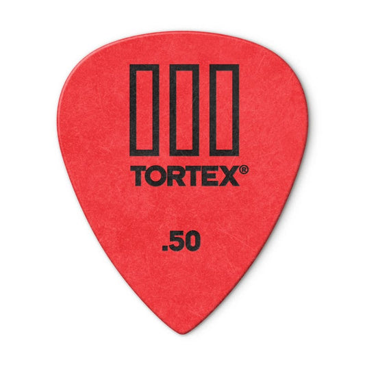 Dunlop Tortex TIII Picks .50mm 12-Pack