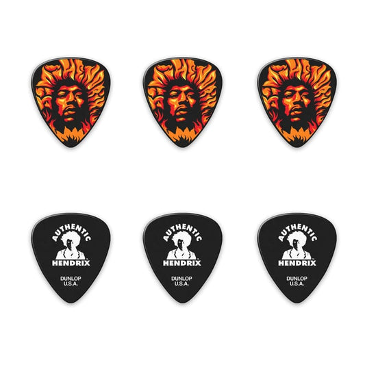 Dunlop Jimi Hendrix Voodoo Fire Pick Tin