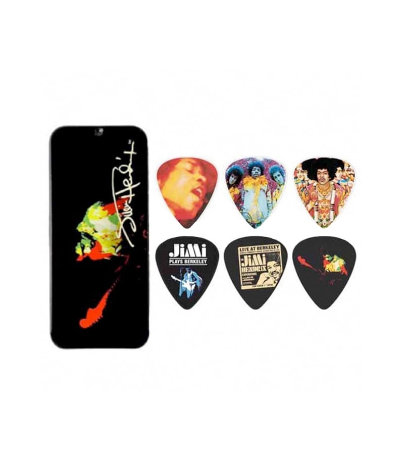 Dunlop Jimi Hendrix Pick Tin Heavy