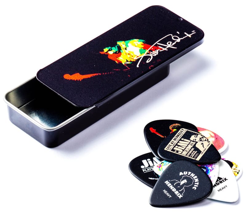 Dunlop Jimi Hendrix Pick Tin Heavy
