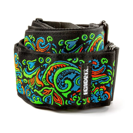 Dunlop Jimi Hendrix Blacklight Love Drops Blue Strap JH27