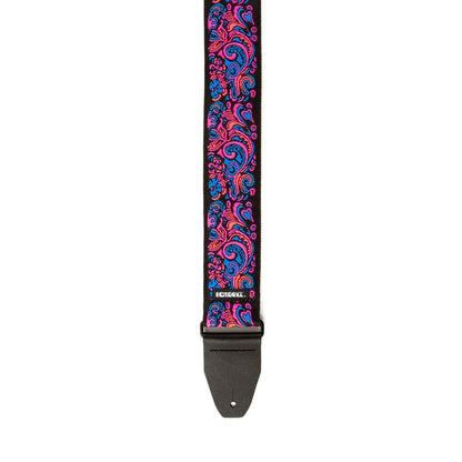 Dunlop Jimi Hendrix Blacklight Love Drops Pink Strap JH28