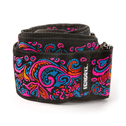 Dunlop Jimi Hendrix Blacklight Love Drops Pink Strap JH28