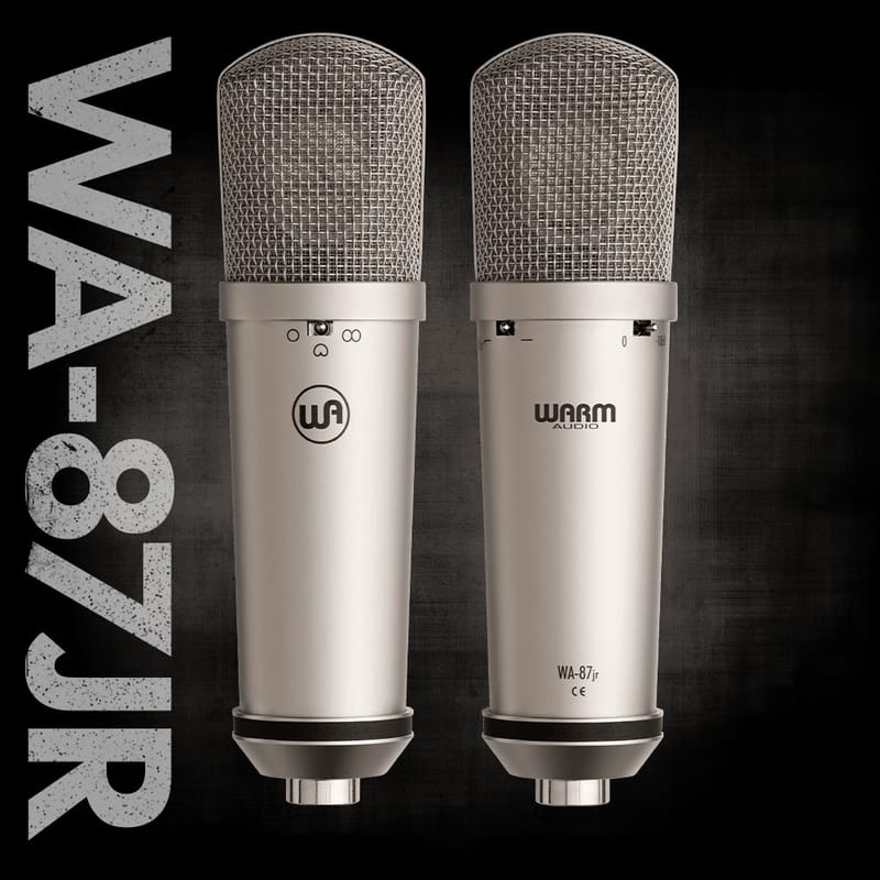 Warm Audio WA-87jr Condenser Microphone Nickel