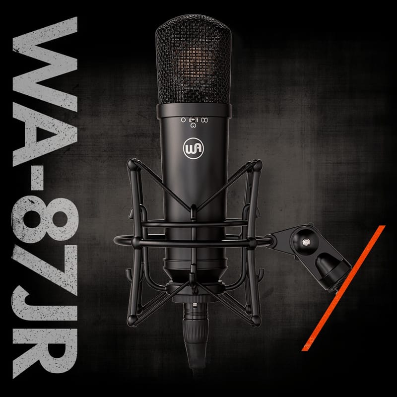 Warm Audio WA-87jr Condenser Microphone Black