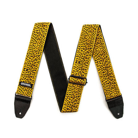 Dunlop Jacquard Leopardskin Guitar Strap