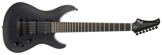 FGN MYTHIC JMY73-ASH-E SEVEN STRING IN OPEN PORE BLACK