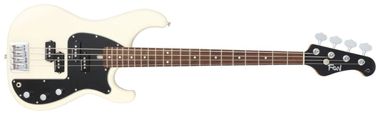 FGN MIGHTY POWER JMP2-AL-R BASS IN VINTAGE WHITE