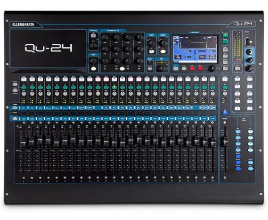 Allen and Heath QU24 24 Channel Digital Mixer – Chrome