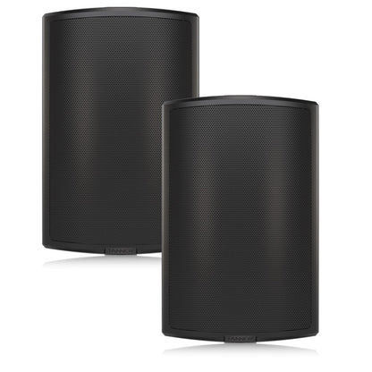 Tannoy AMS-8DC 8″ Black Surface-Mount Speakers(Pair)