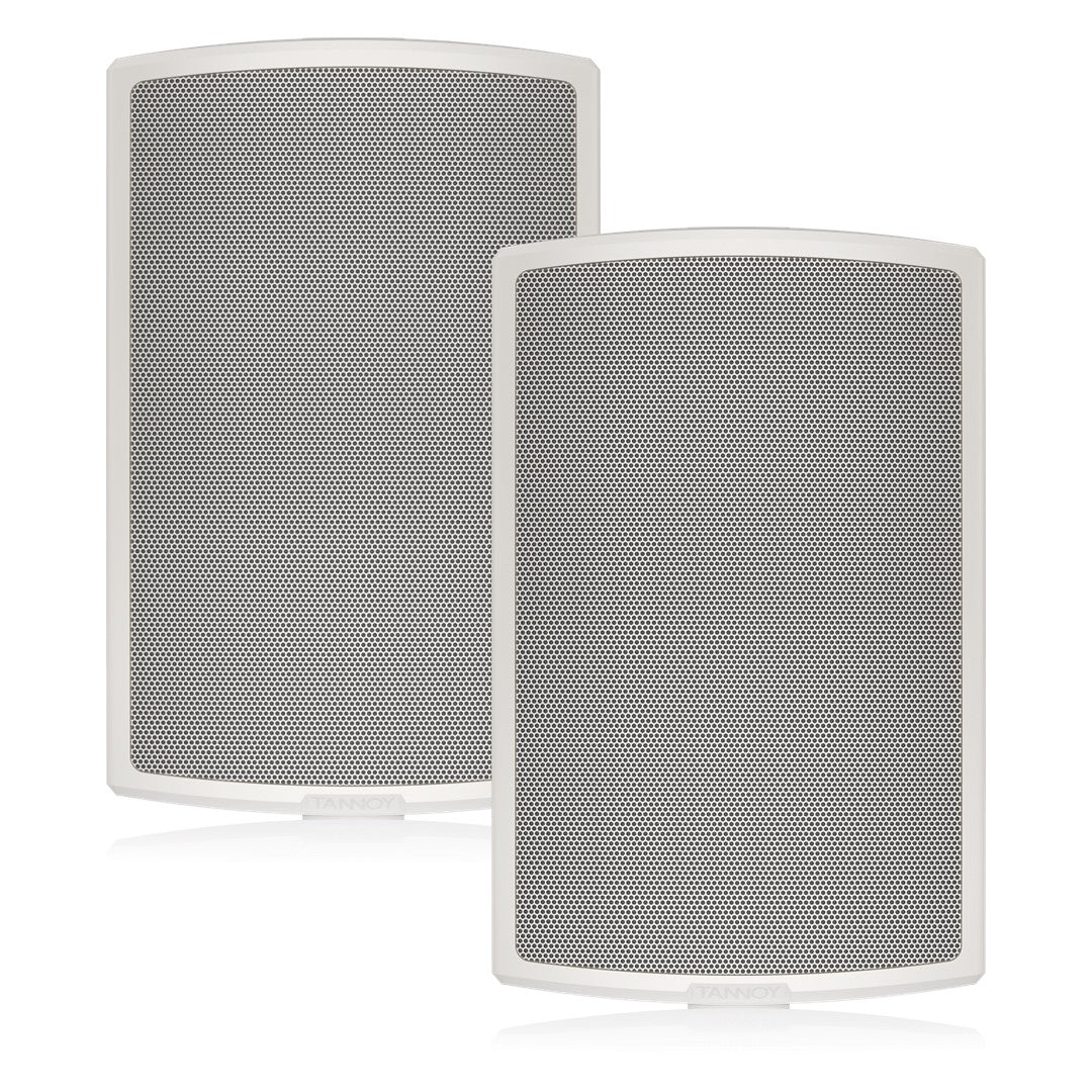 Tannoy AMS-8DC-WH 8″ White Surface Mount Speakers(Pair)