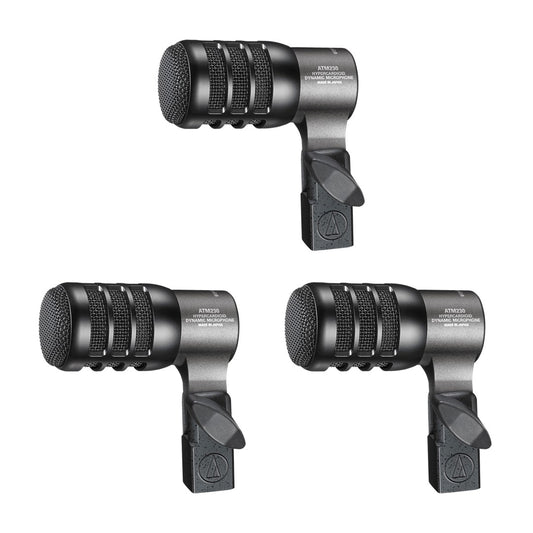 Audio-Technica ATM230PK Hypercardioid Dynamic Instrument Microphone Pack