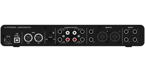 Behringer U-Phoria UMC404HD USB Audio Interface
