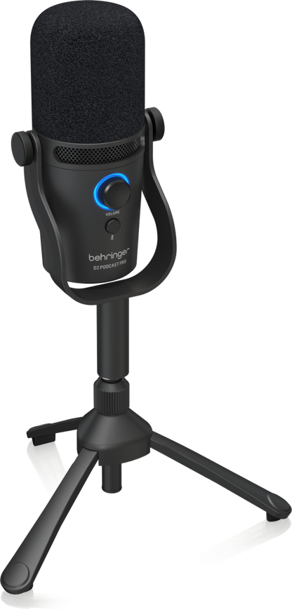 Behringer D2 Podcast Pro – Dynamic USB Microphone