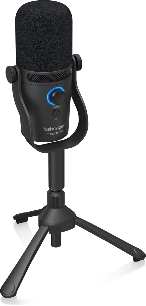 Behringer D2 Podcast Pro – Dynamic USB Microphone