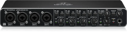 Behringer U-Phoria UMC404HD USB Audio Interface
