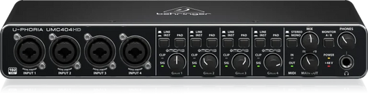 Behringer U-Phoria UMC404HD USB Audio Interface