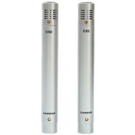 Samson C02 Small-Diaphragm Condenser Microphone (Stereo Pair)