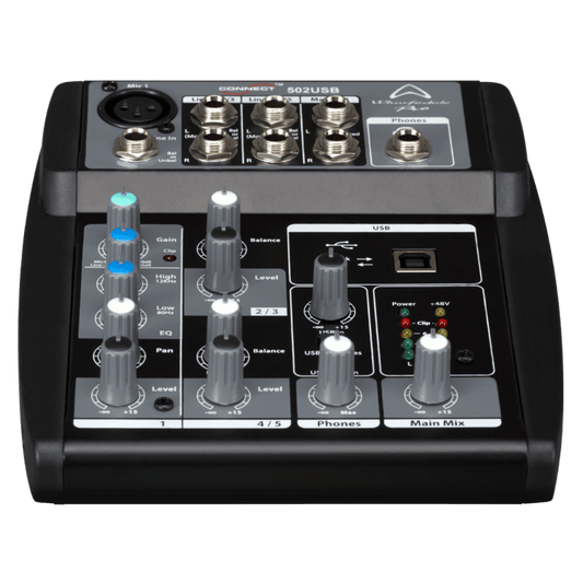 Wharfedale Pro Connect 502USB Mixer | Wharfedale Mixer for Live Sound & Recording