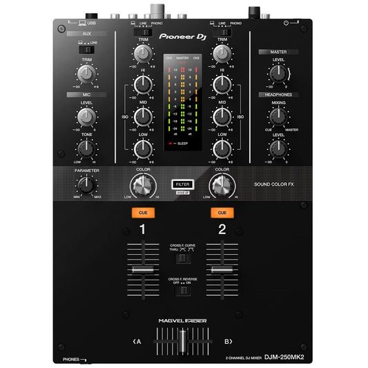 Pioneer DJ DJM-250MK2 2-channel DJ Mixer