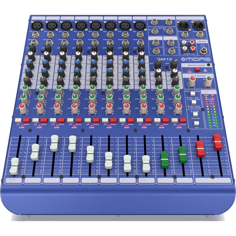 Midas DM-12 Analogue Live and Studio Mixer