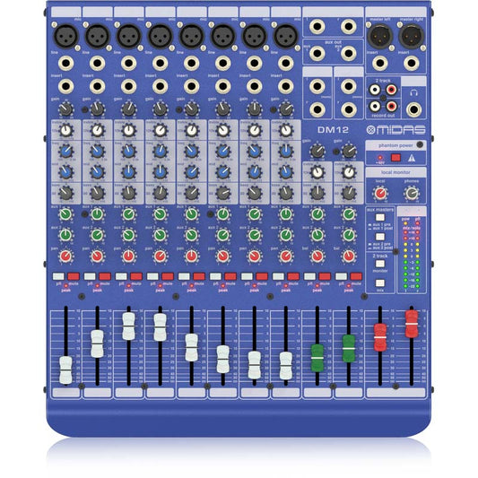 Midas DM-12 Analogue Live and Studio Mixer
