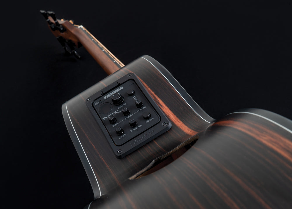Michael Kelly Dragonfly 4 Port Java Ebony Acoustic Bass Guitar
